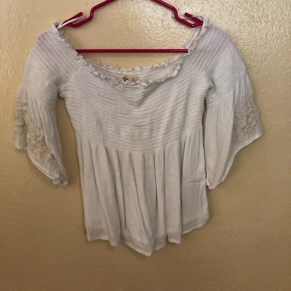 Hollister off the shoulder top